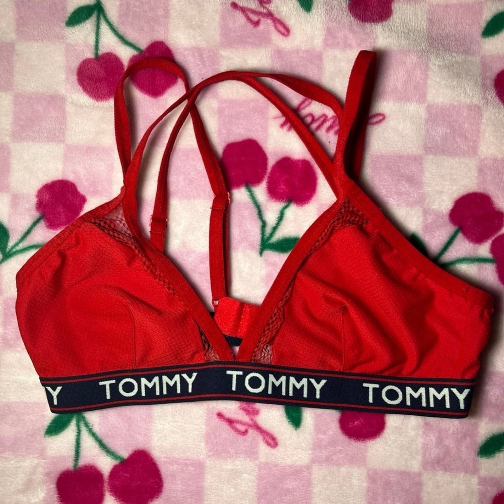 Tommy Hilfiger Red Bralette
